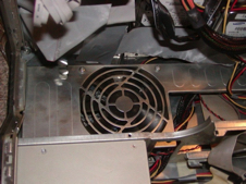 Fan cleaned and in
